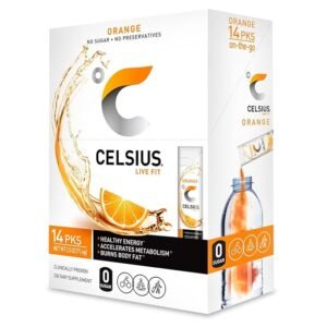 CELSIUS Orange On the Go Powder Stick