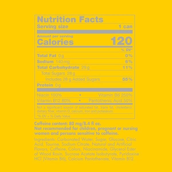 Red Bull Yellow Edition Energy Drink
