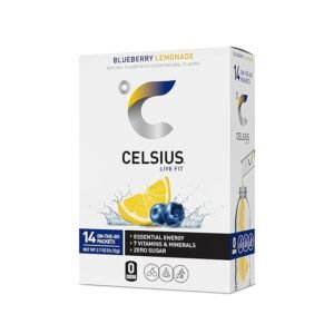 Celsius On the Go Blueberry Lemonade Powder Sticks