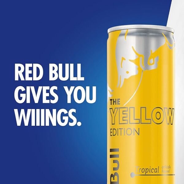 Red Bull Yellow Edition Energy Drink