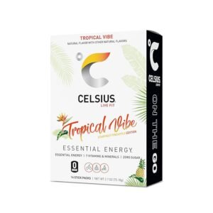 CELSIUS On the Go Powder Sticks Tropical Vibe