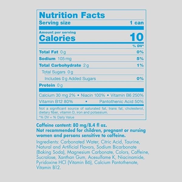 Red Bull Sugar Free Energy Drink - Image 2