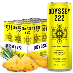 Pineapple Mango 222 Sparkling Energy Drink