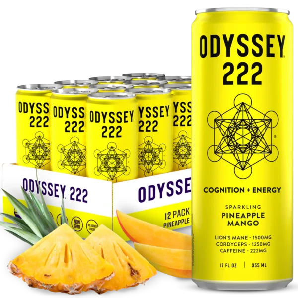 Pineapple Mango 222 Sparkling Energy Drink