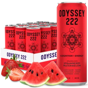 Strawberry Watermelon 222 Sparkling Energy Drink